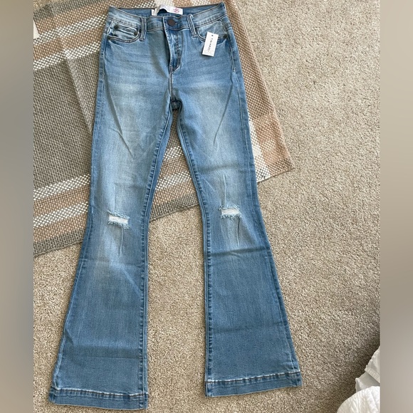 Tin Haul Ladies High Rise Flare Jeans - 27R - Picture 4 of 4
